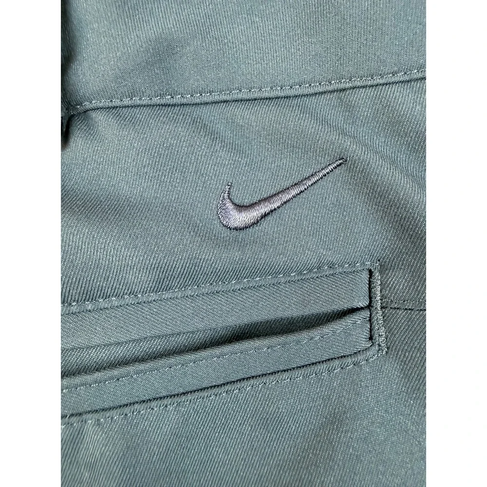 Nike 6 Golf Pants Blue Tour Performance Dri-FIT Cropped Trousers Polyester
